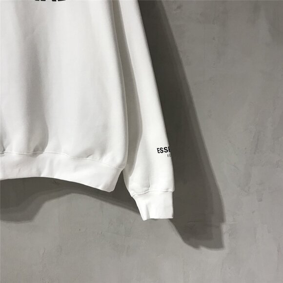 Fear of God White Crew Neck Sweatshirt - Picture 4 of 7